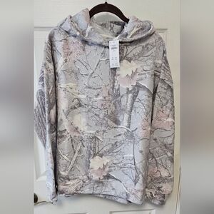 Hollister Gray Camo Hoodie